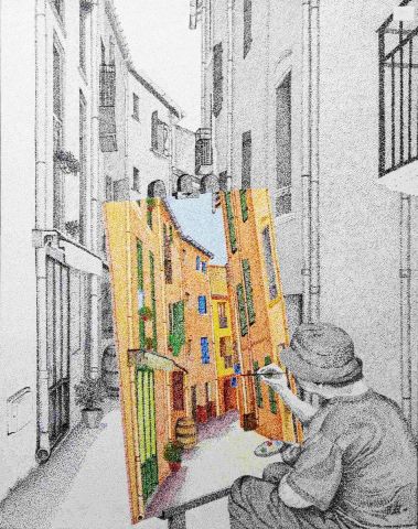 dans la rue